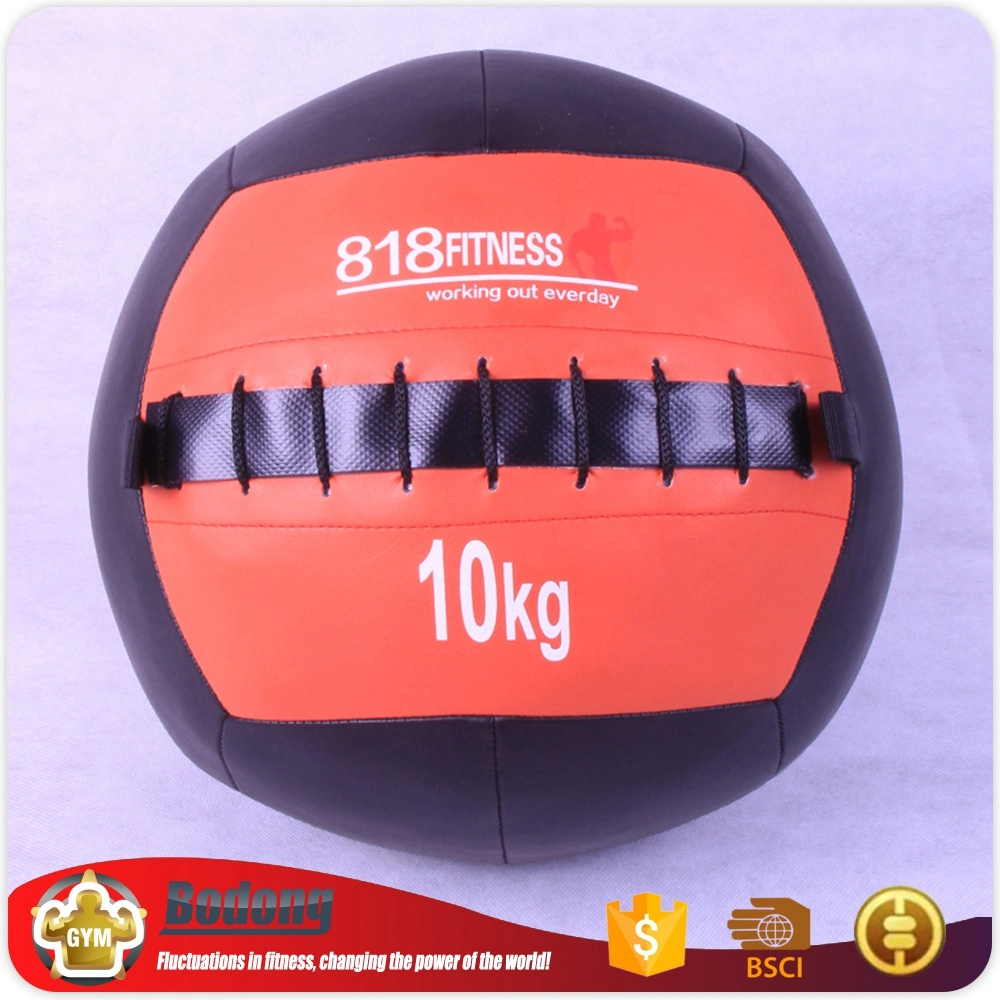 Nuevo producto Equipo de fitness Multi-colored PU Leather Slam balón medicinal
