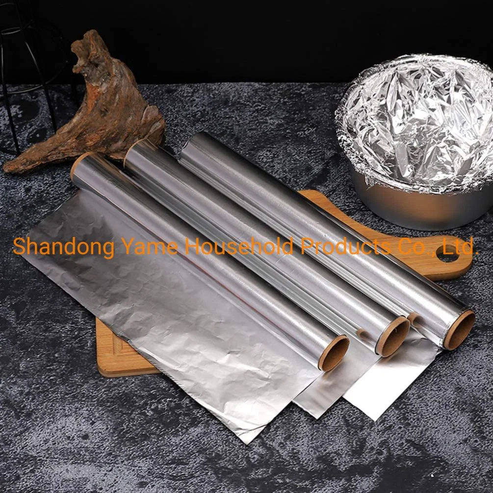 Foil Paper Aluminum 20 Meter Customized Disposable Aluminum Foil Paper Roll High quality/High cost performance Foil Paper Food Wrapping