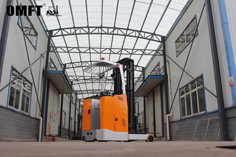 Permit Visa Work 2.0 Ton Electric Reach Stack Forklift