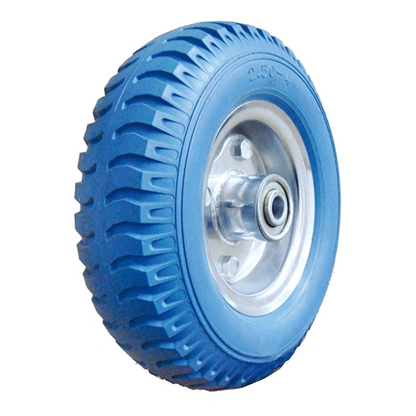 8inch PU Foam Material Small Wheels mit Metal Rim