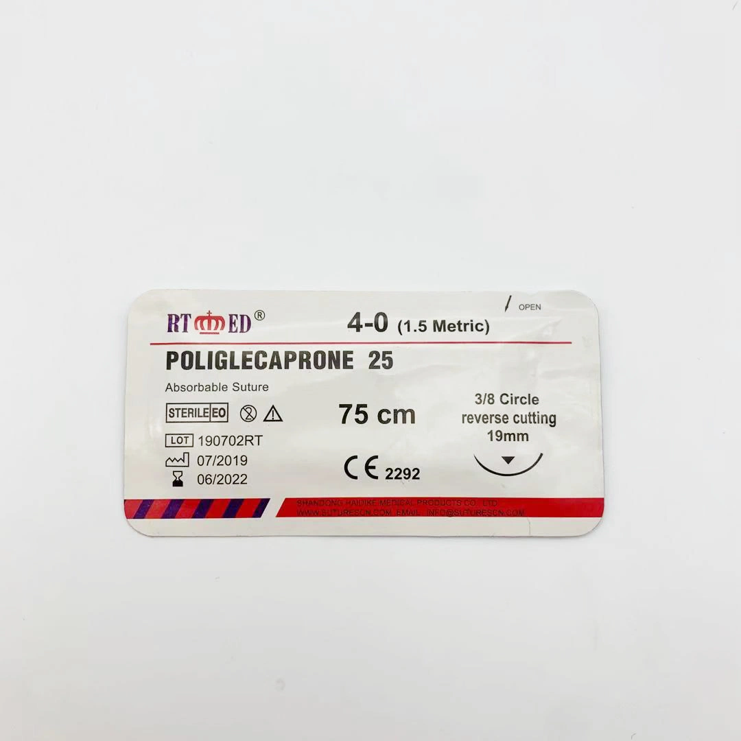 Hot Pgcl Suture with Needle