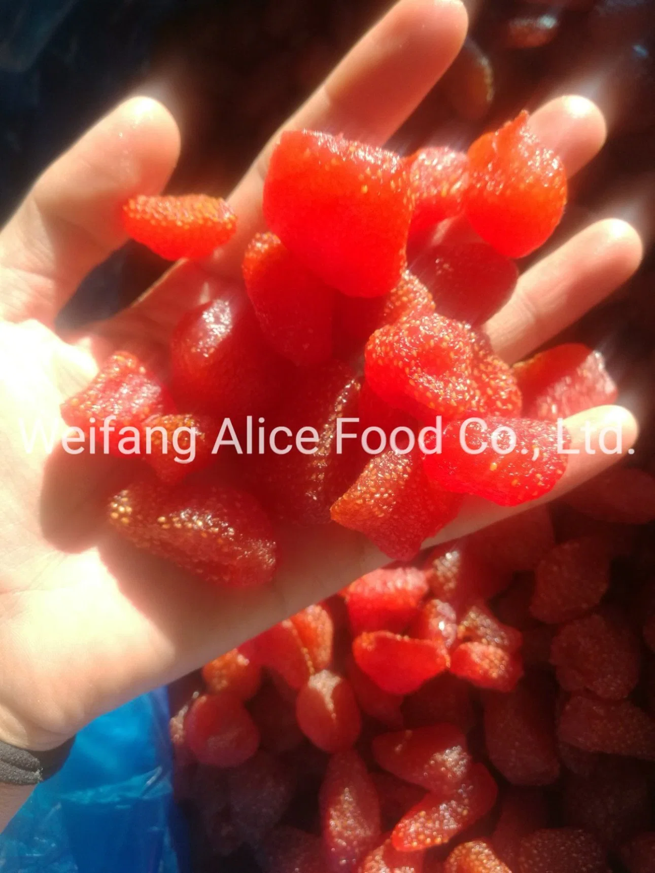 Factory Directly Sale Fruits Snacks Supplier Wholesale/Supplier Candied Dried Strawberry