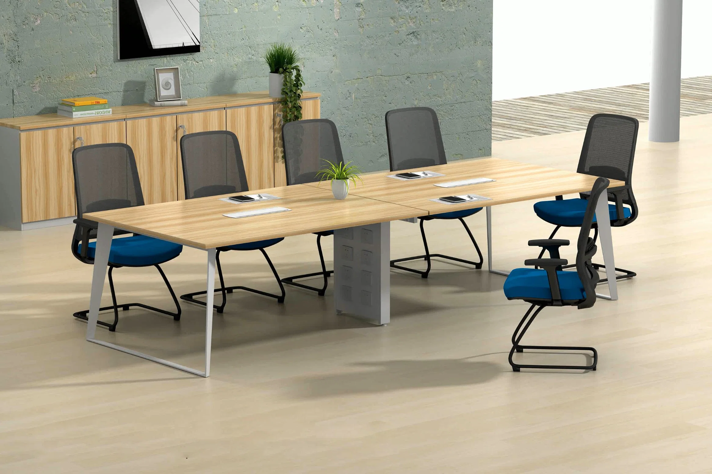 Customized Office Table Conference Desk Modern Meeting Table Mbh-002