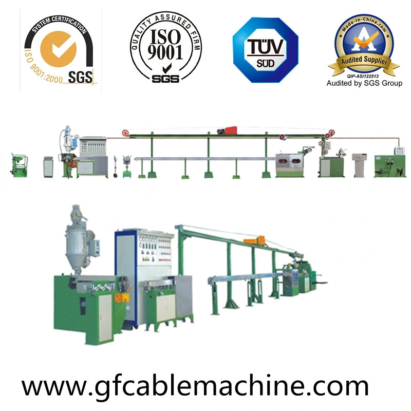 Building Wire Extrusion Production Line/PVC/PE Insulation Plastic Extruder