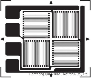 350 ohm quatro grelhas sensíveis EB-a Strain Gauge