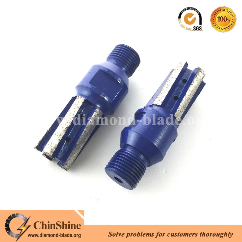 Sintered Diamond CNC Finger Router Bits for Milling Granite, Marble and Hard Stone