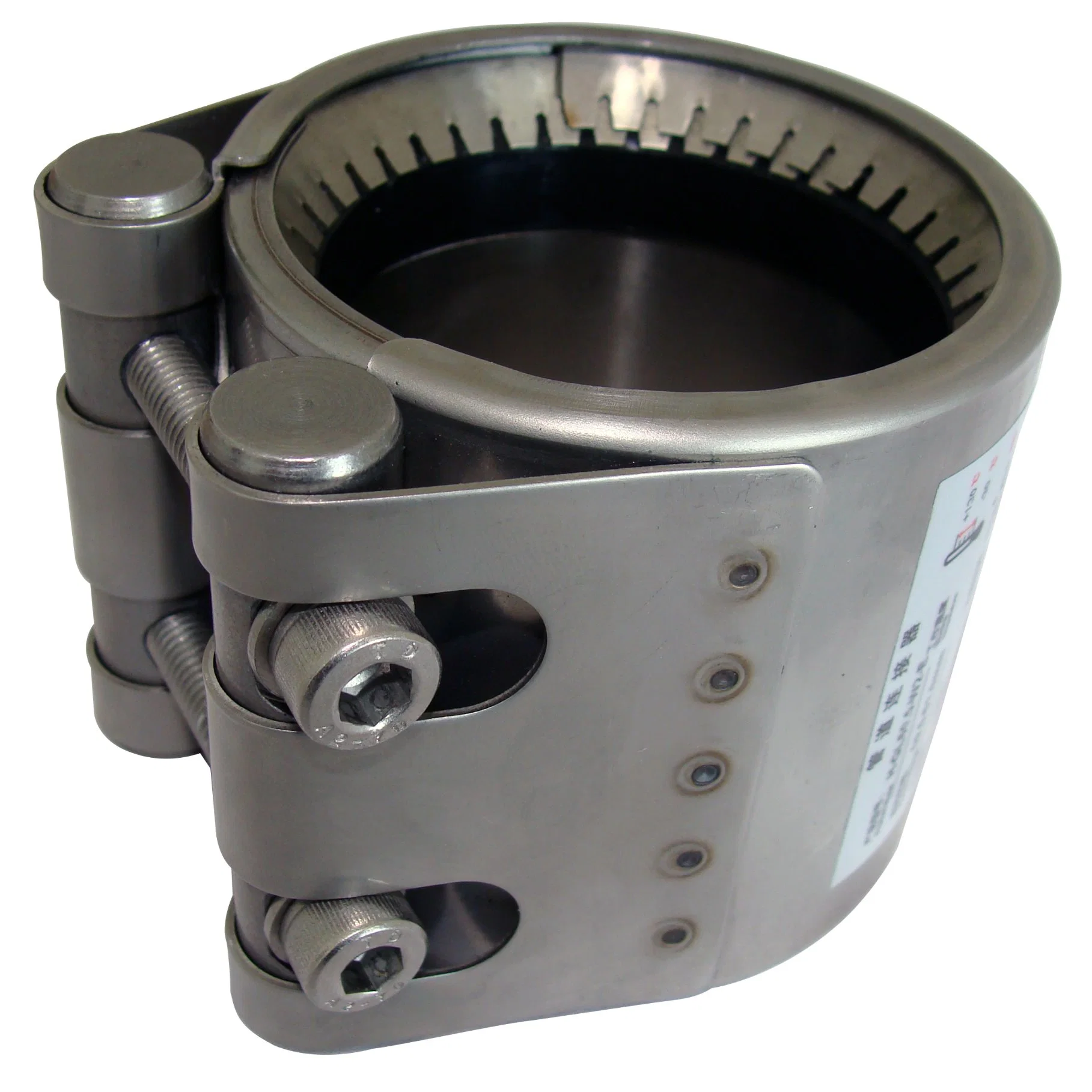 Stainless Steel GLT Non-metallic Pipe Coupling/Coupler/Connector/Clamp