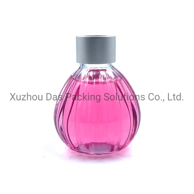 Wholesale 110ml Clear Air Reed Diffuser Glass Bottles with Screw Neck Finish