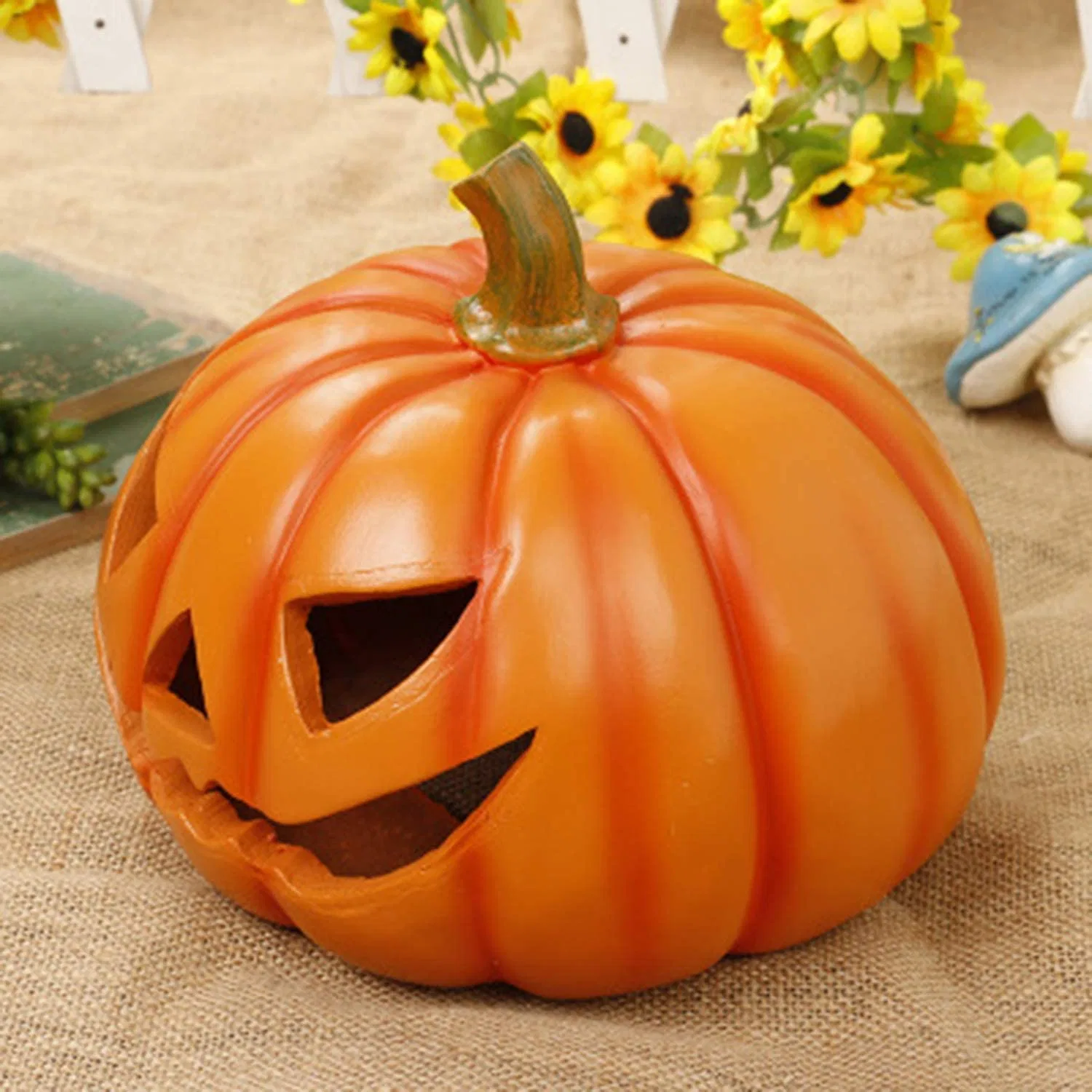 Creative Resin Halloween Pumpkin Resin Crafts for Halloween Party Decorations