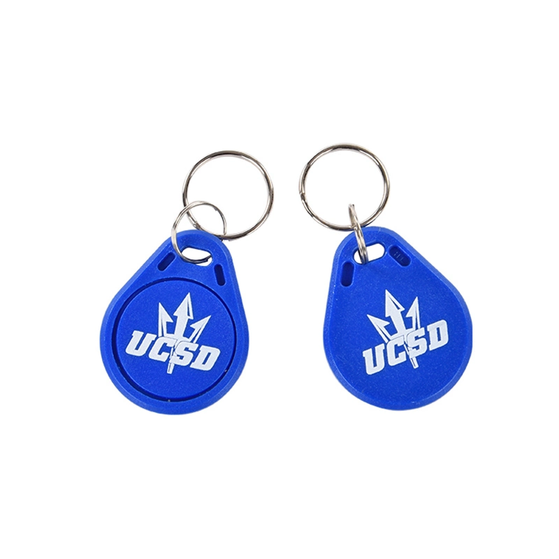 125kHz RFID Tk4100 ABS Contactless RFID Keychain Keytags