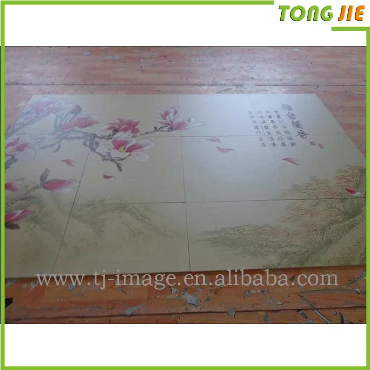 China Supplier 3D Floor Graphic Vinyl Decal Printing