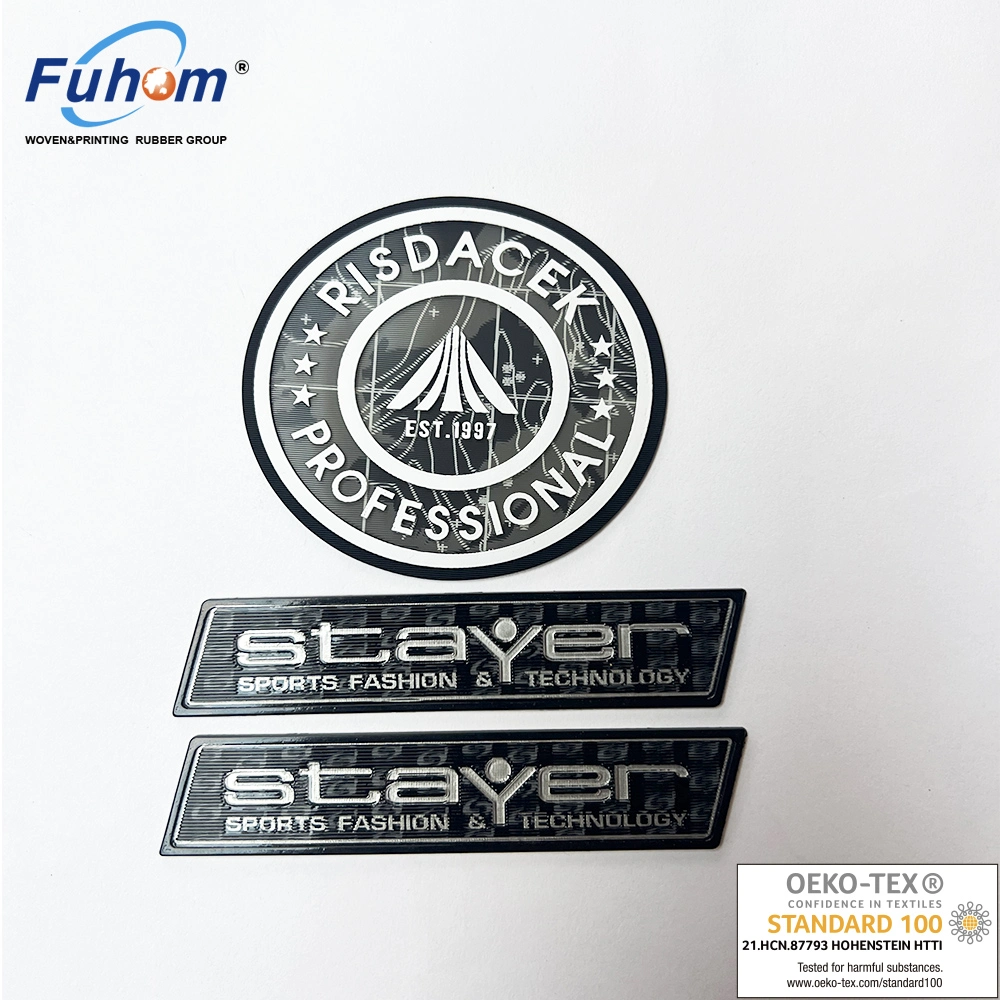 Manufacturing Custom Logo Embossed/Debossed TPU Patches for Jeans Jackets