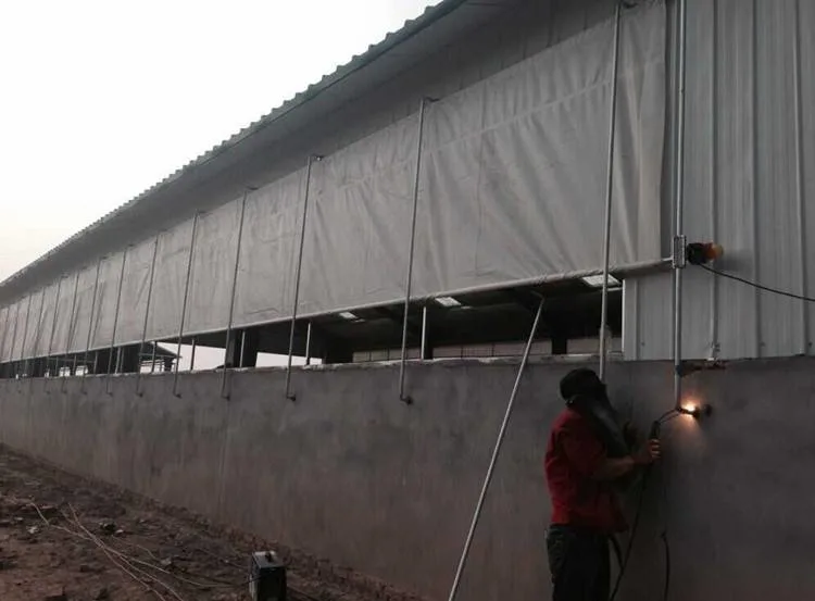 Windproof Rolling Shutter Window / Cow Equipment / Cattle Equipment