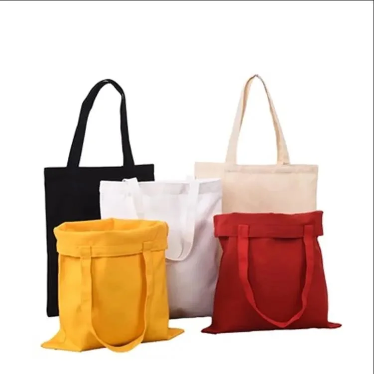 High quality/High cost performance  Custom Printed Logo Standard Size Shopping Eco 5oz 8oz 10oz 12oz Cotton Canvas Tote Bags