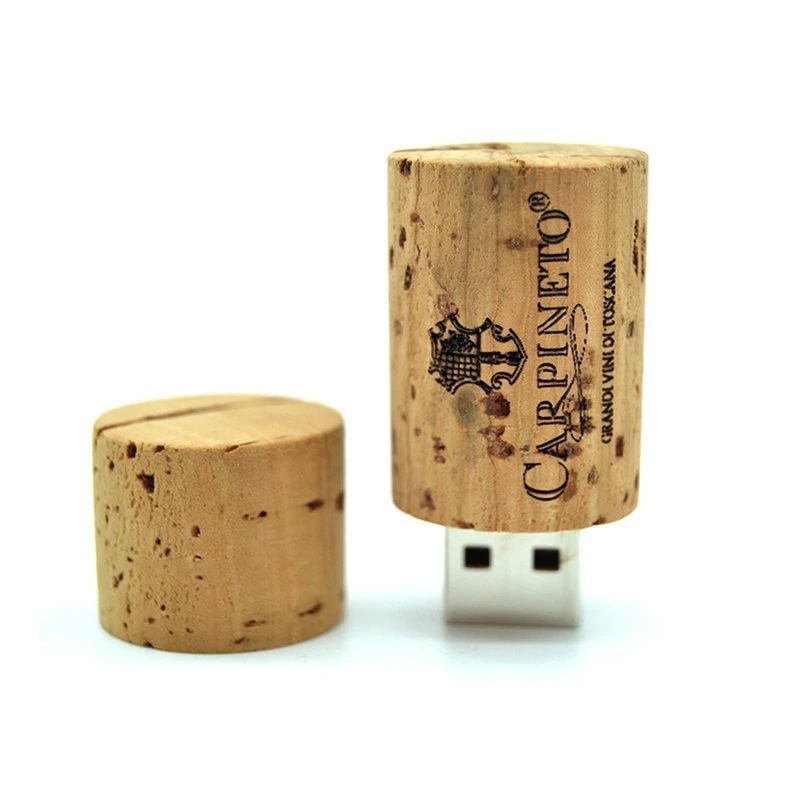 Cork Wooden USB Flash Driver Pen Driver