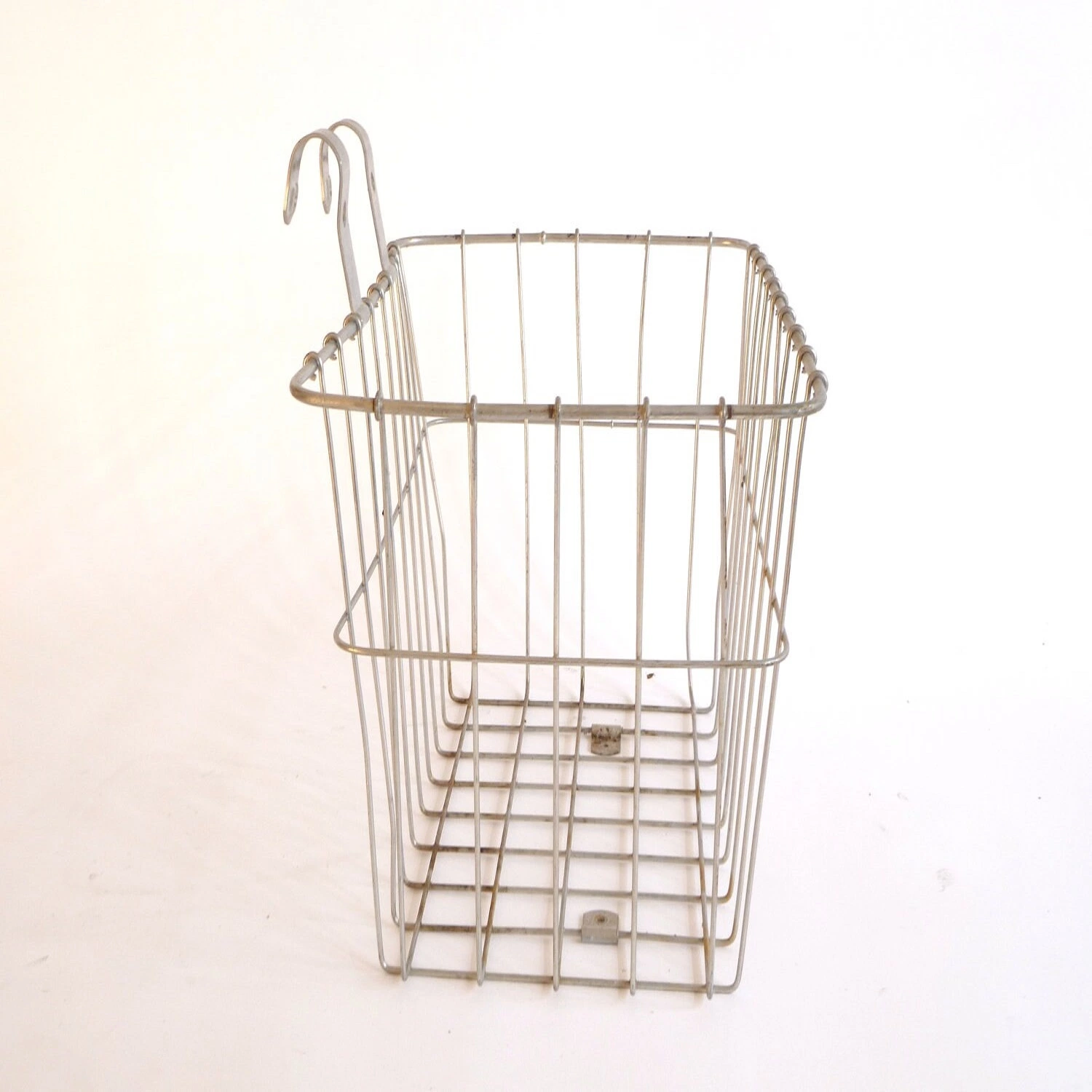 Simple Style Foldable Large Capacity Bicycle Storage Basket