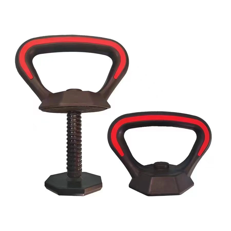 Juego de pesas ajustable Kettlebell Peso: 3-in-1 Kettlebells para el gimnasio en casa Entrenamiento de resistencia de cuerpo completo pérdida de peso Bueno para principiantes