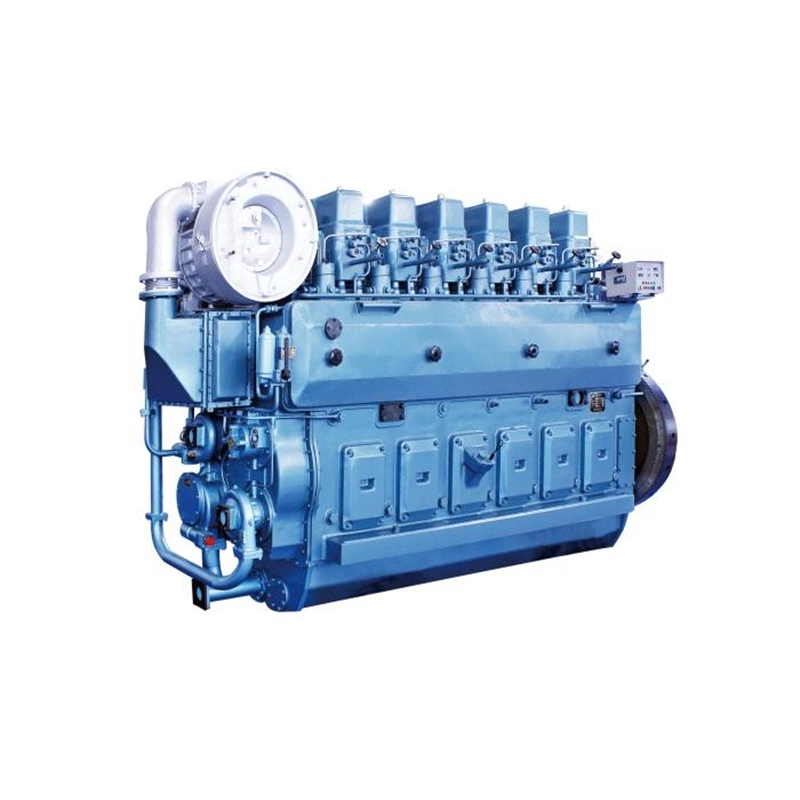 Top Quality Generator 8 Cylinders Weichai Marine Diesel Engine Man L32/40 4000kw 750r/Min