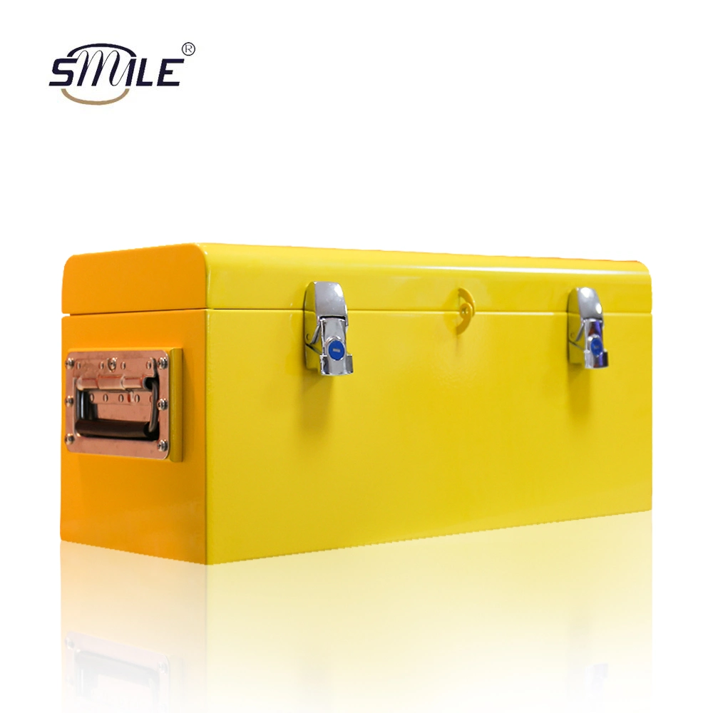 Smile Customized Durable with Handle Auto Car Metal Tool Box