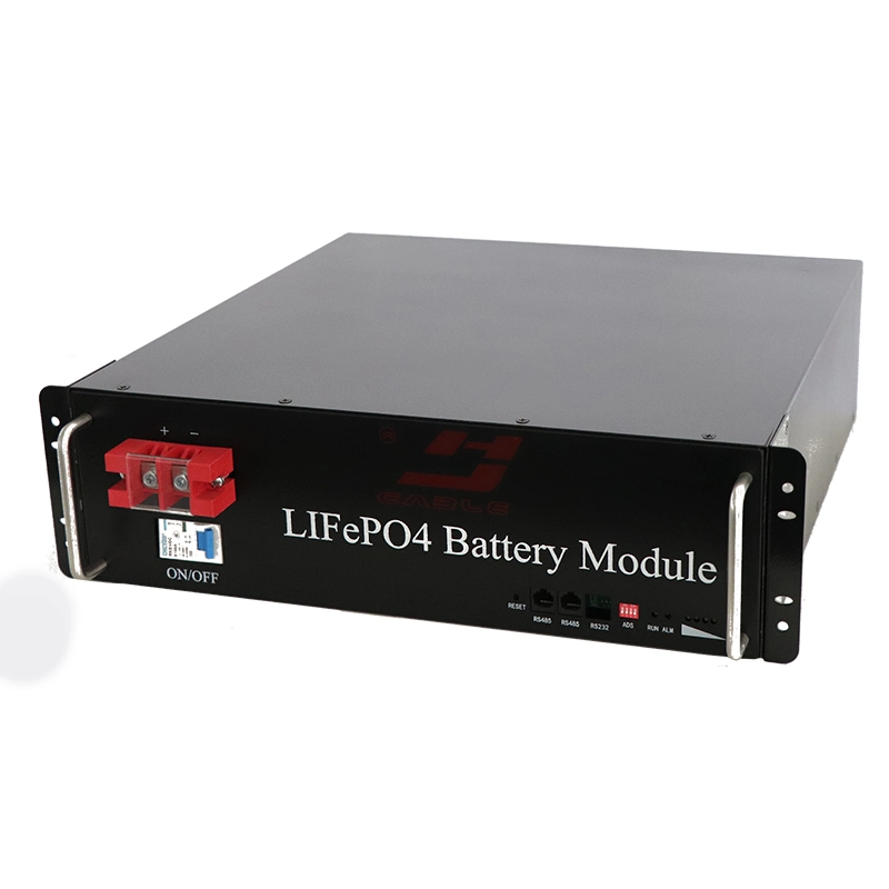 9.6Kw 48V 50Ah batterie Lithium-ion batterie LiFePO4 avec Smart BMS pour système de l'énergie solaire