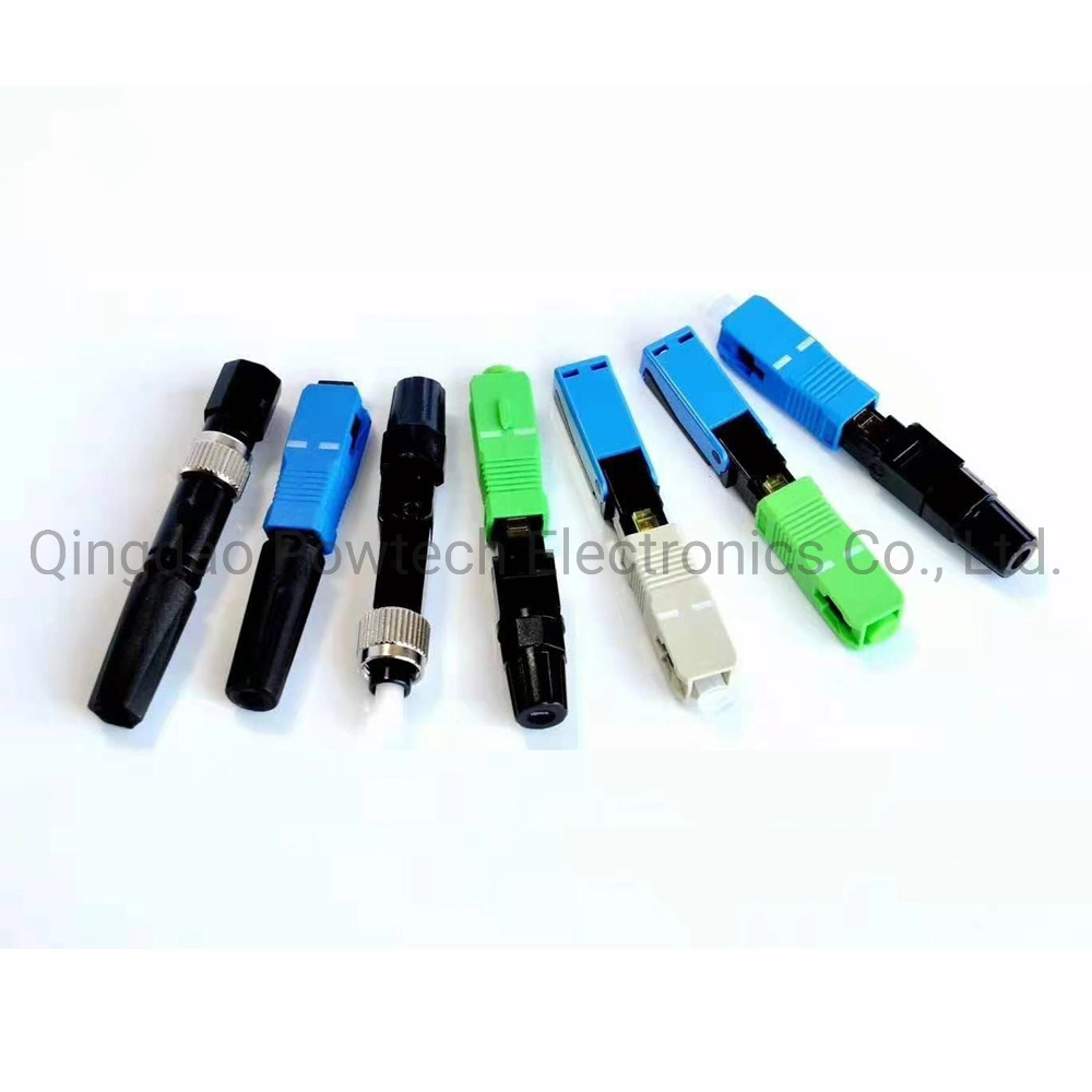 Factory Price APC Upc Fiber Optic FTTH Sc/LC/FC/ Fast Quick Connector