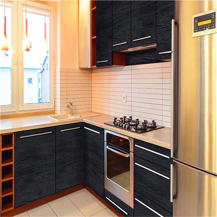 HPL Fire Resistant Big Size Apartement Kitchen Cabinet