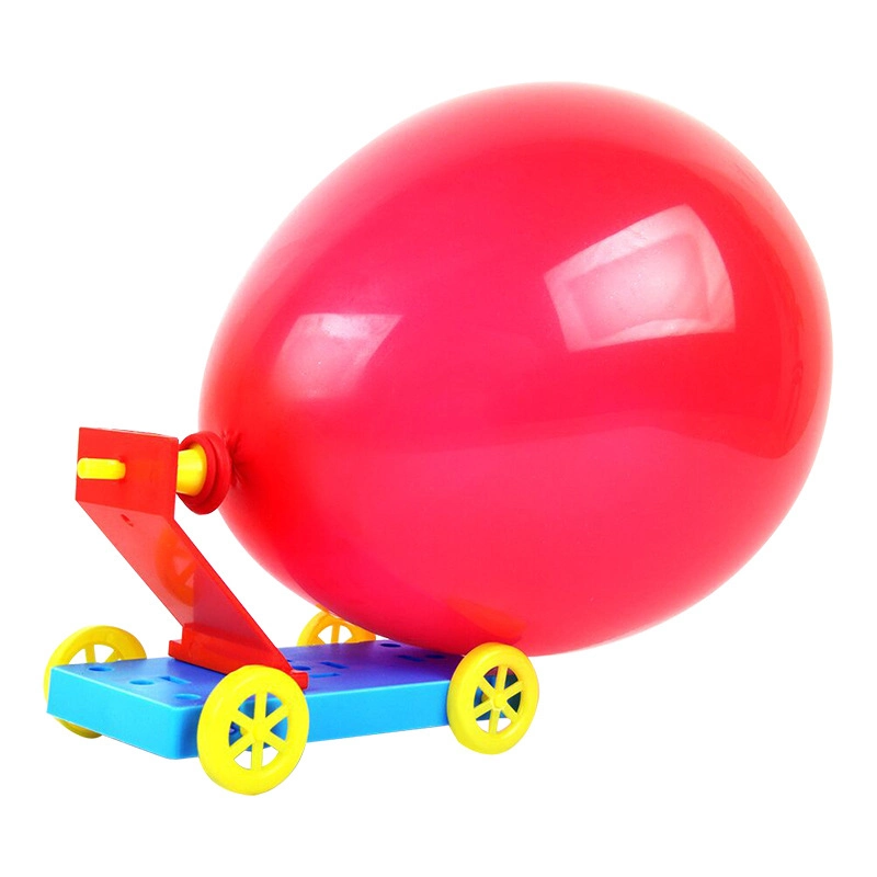 Factory Wholesale Preschool Education Balloon Powered Plastic Car Toy for Kids Gift