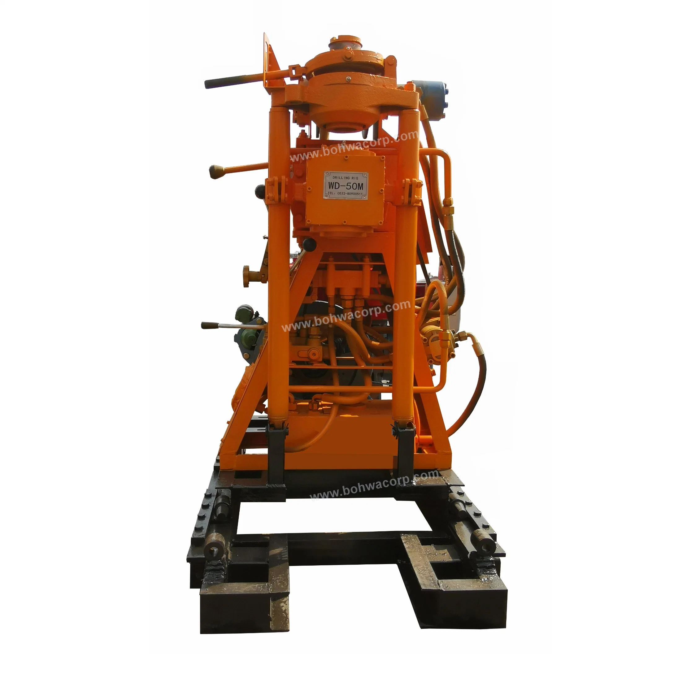 50m Anchor Drilling and Soil Sampling Mine Drill Machine Drill Rig