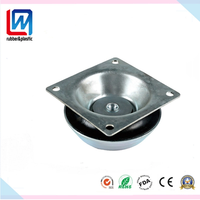 200kg, 400kg 600kg 800kg Rubber Metal Part Rubber Mounting for Machinery, Auto