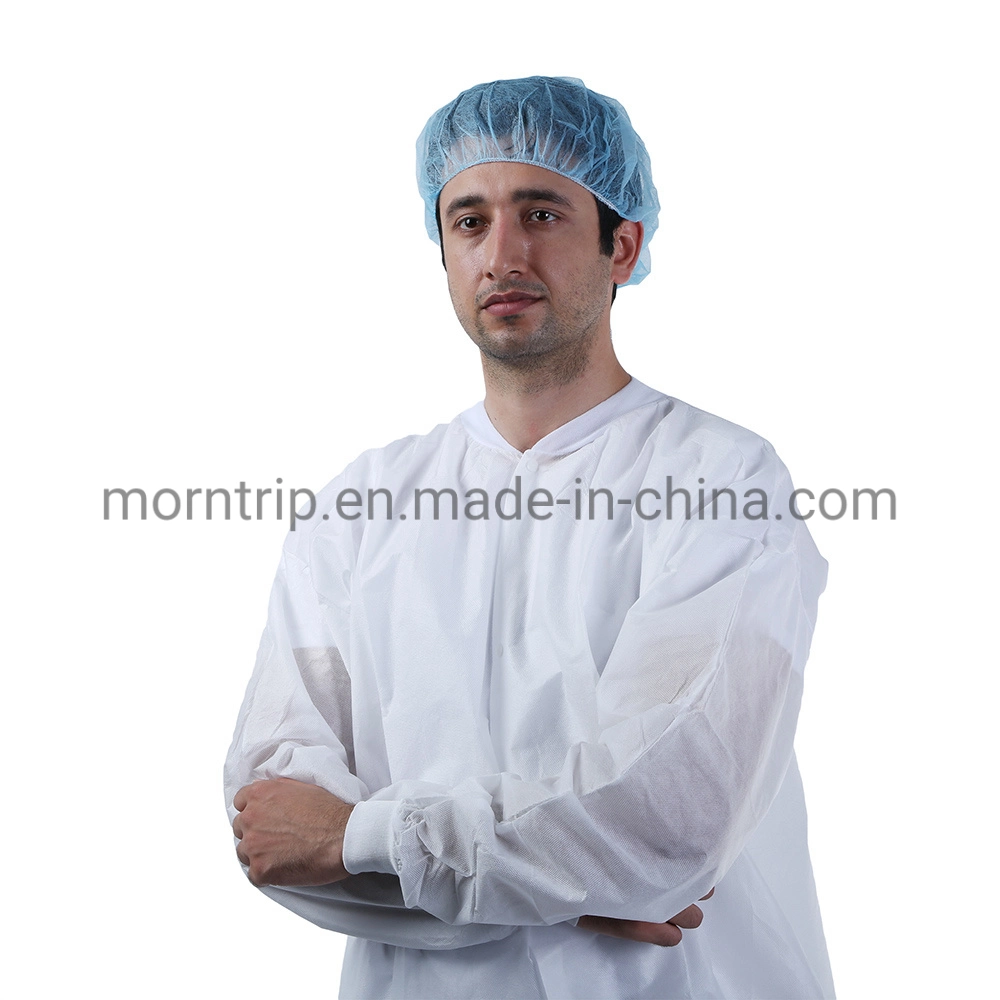 Free Size Health Care Sanitary Elastic Surgical Nurse Hair Net Disposable Bouffant Cap for Labs
