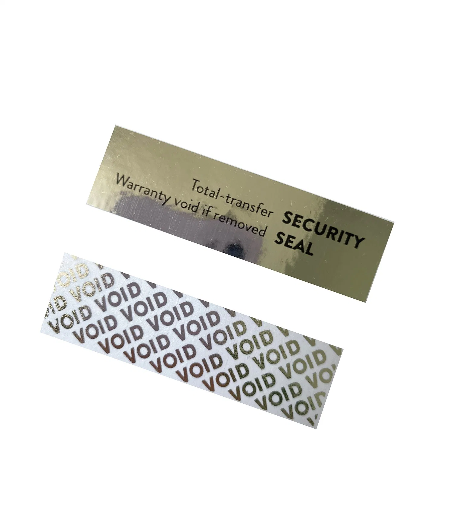 Void Low Residual Tamper Evident Security Label with Customized Logo Used in Gift Box