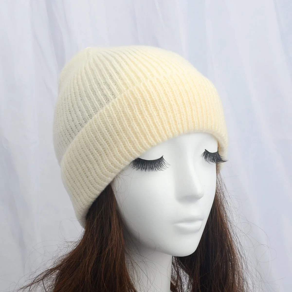 Women's Winter Ribbed Beanie Men's Rib Knit Beanie Cap