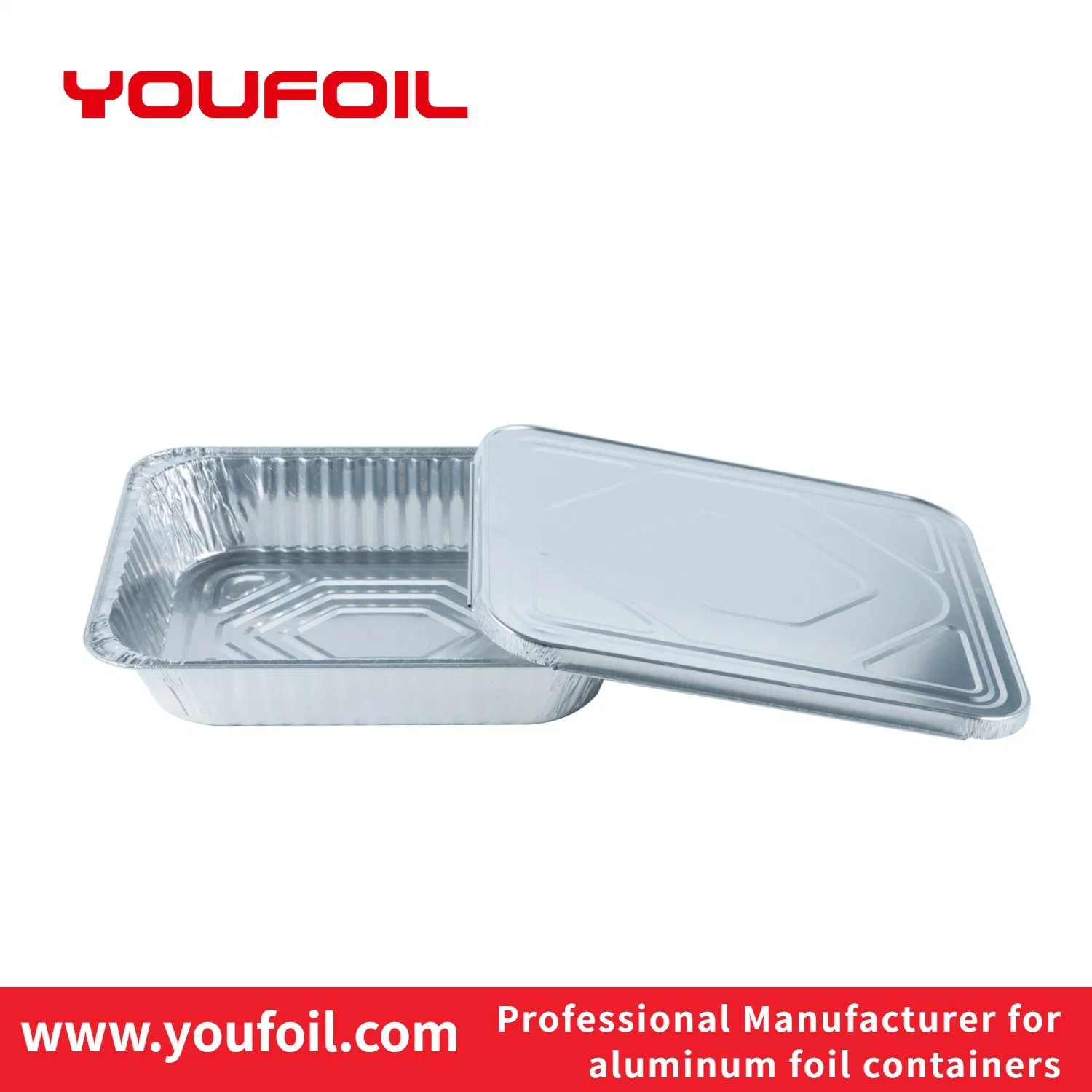 Hot Disposable Food Packaging Aluminium Foil Container