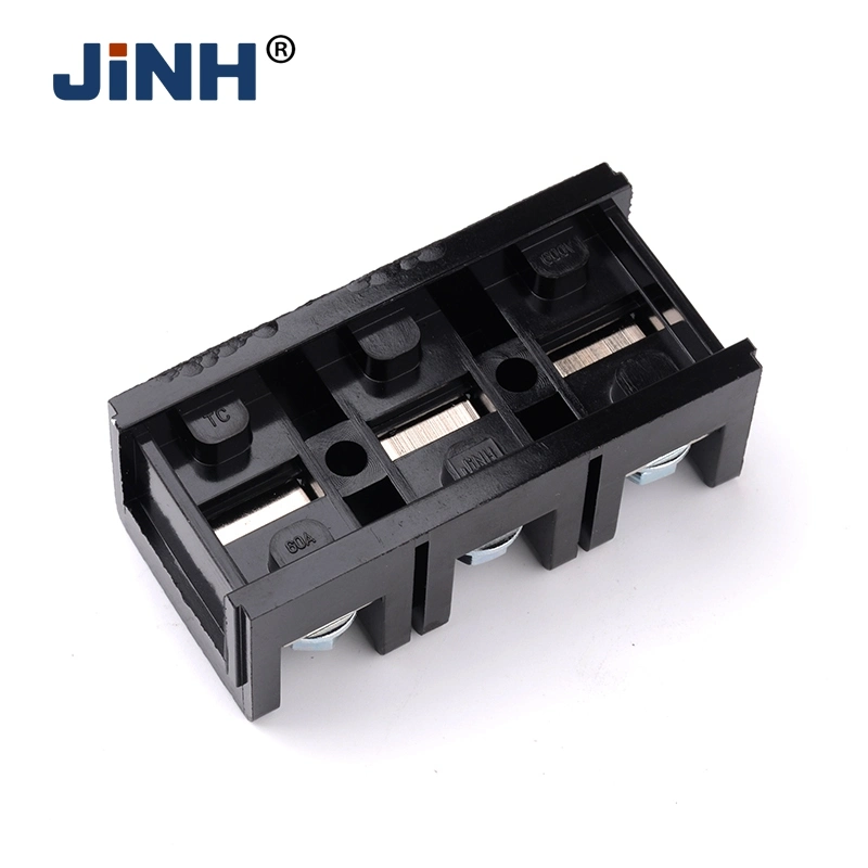 Double Row Screw Connector Copper Tc Terminal Blocks High Current Terminal Strip 100A 600V Fixed Wiring Board