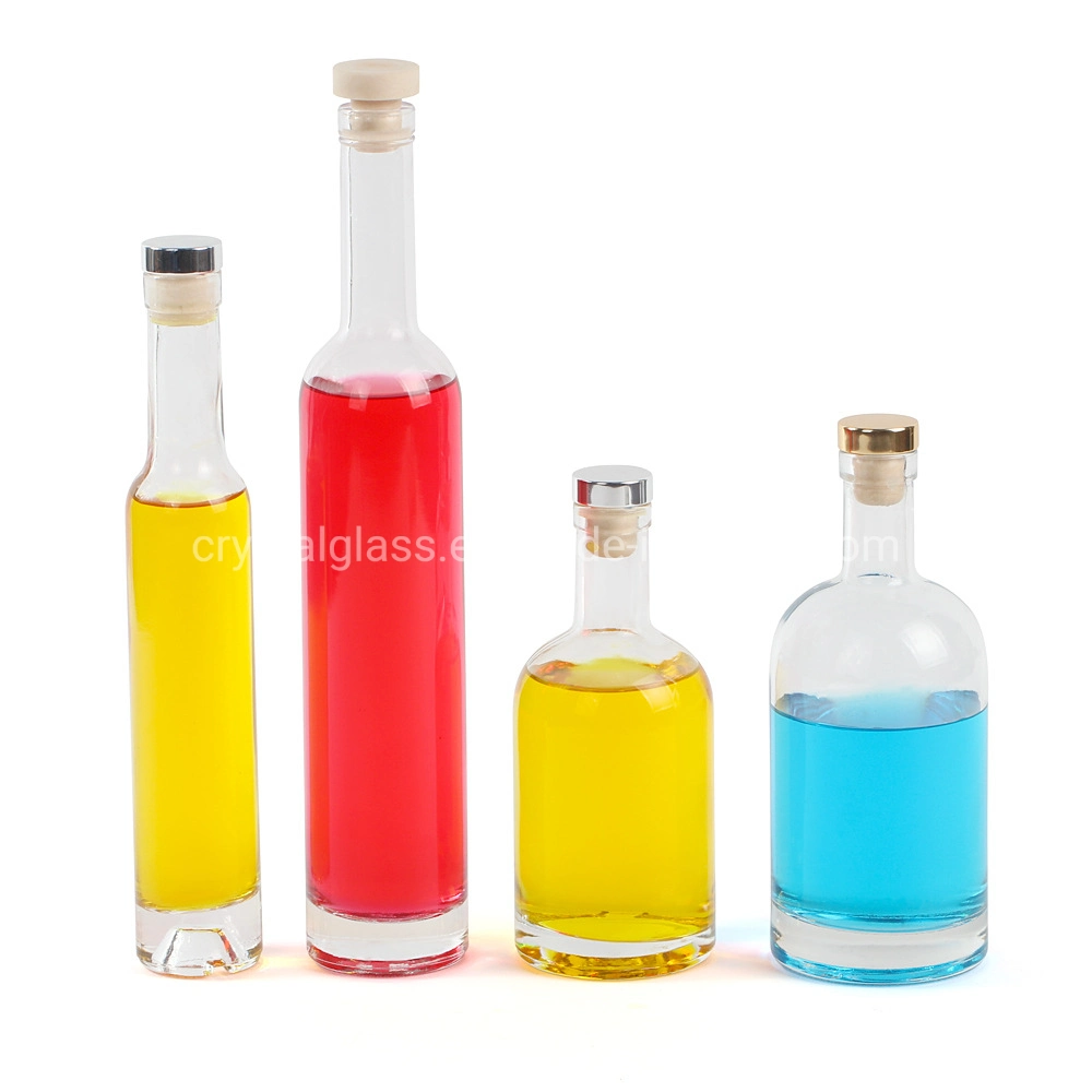 350ml 750 ml 1000ml de jugo de frutas bebidas botella de vino de hielo Galss