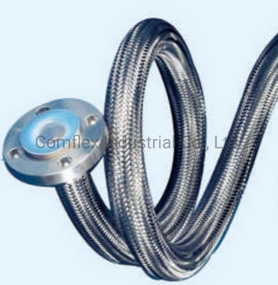 Smoothbore Corrugated PTFE Braided Hoses