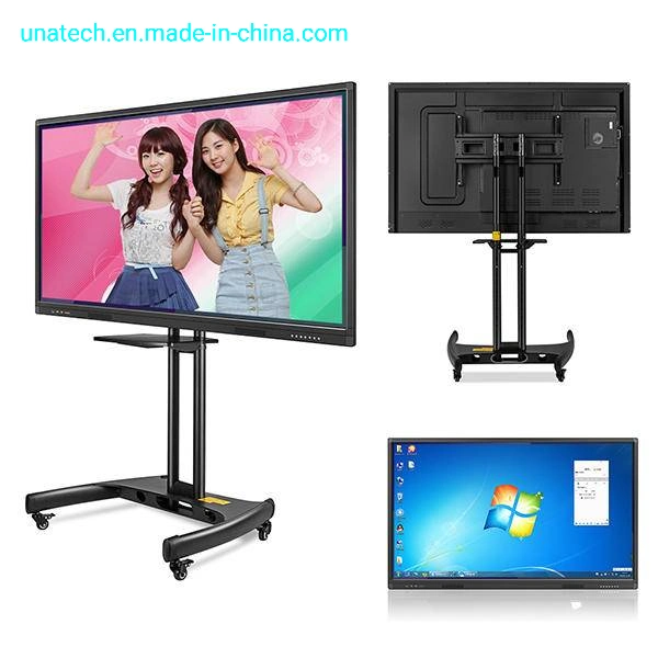 LCD Touch Display Screen All-in-One Interactive Video Digital Smart Board for School Education