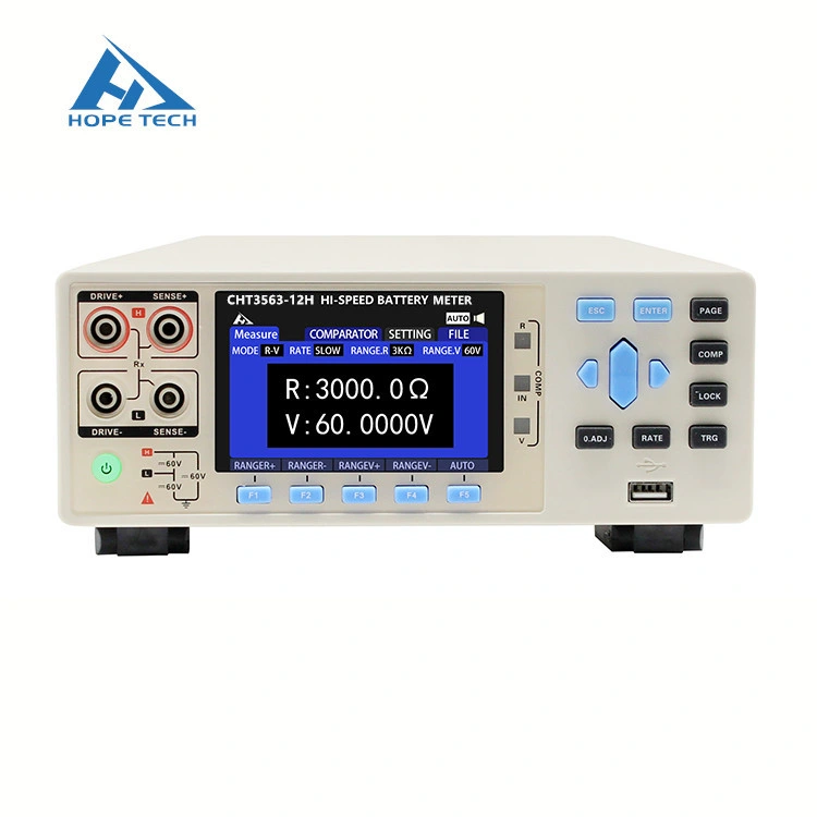 Cht3563-12h Batterietestanalysator 12 Volt Batterieüberwachung mit 12 Kanäle