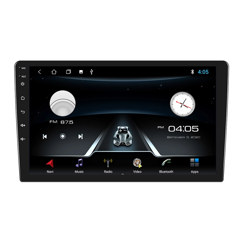 9 Inch Universal Android 12 Car Radio 2.5D Touch Screen GPS Navigation Car DVD Radio Audio Multimedia Player