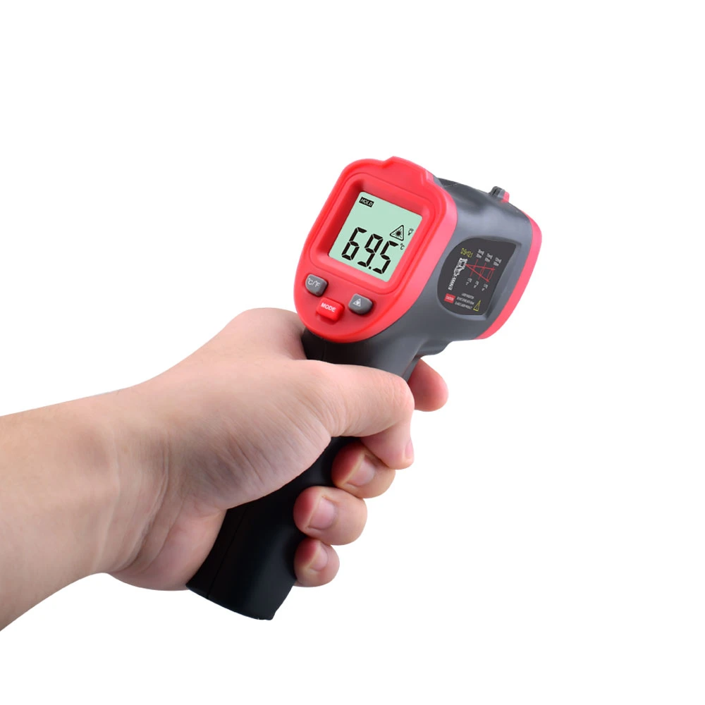 Infrarot-Thermometer Berührungslose Temperaturen Messgerät Pistole Handheld Digitaler Industrieller Laser