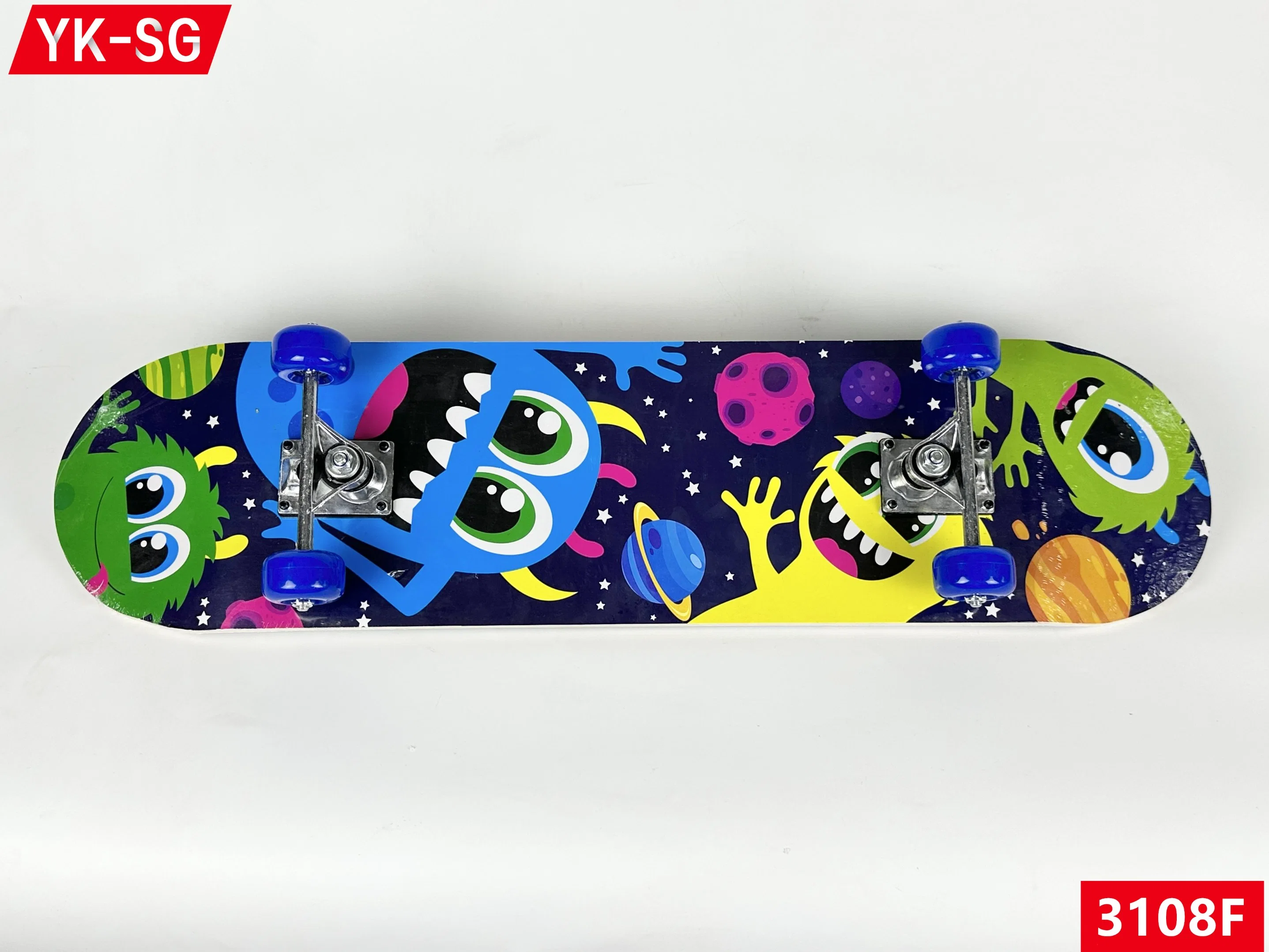 Custom Printing Wood Skate Board Complete Skateboard