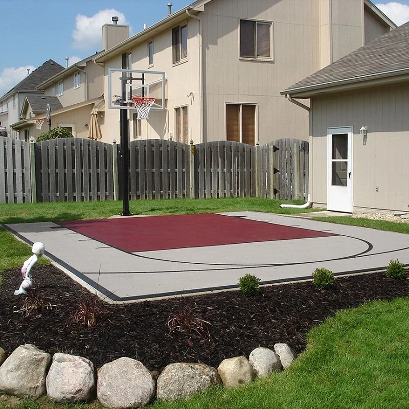 Carreaux de grille en plastique à verrouillage sol multi-usage pour les terrains de sport utilisé basket-ball Tribunaux de vente