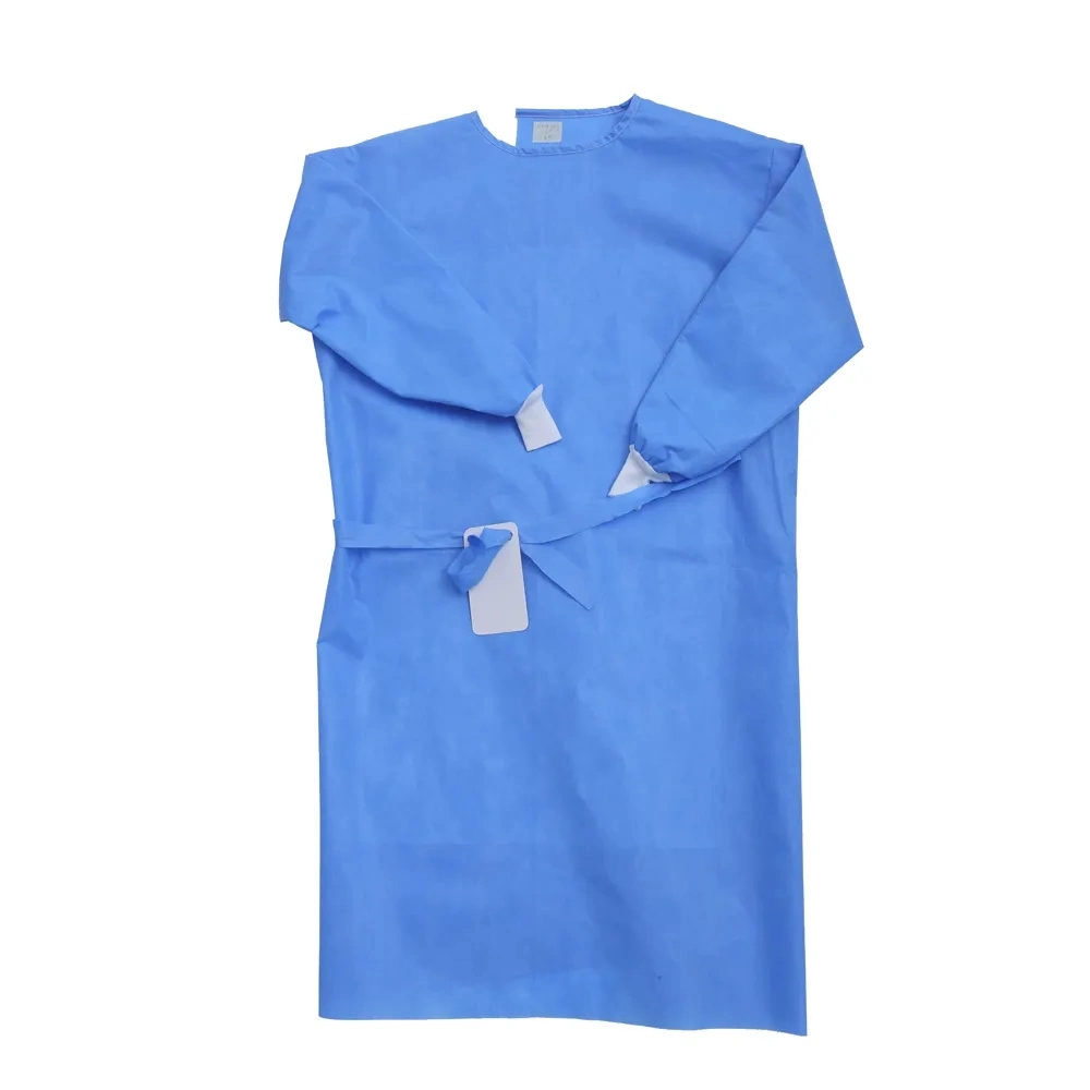 Medical Supply Doctor Gown Disposable Surgeon Gown PP PE Non Woven Surgical Gowns