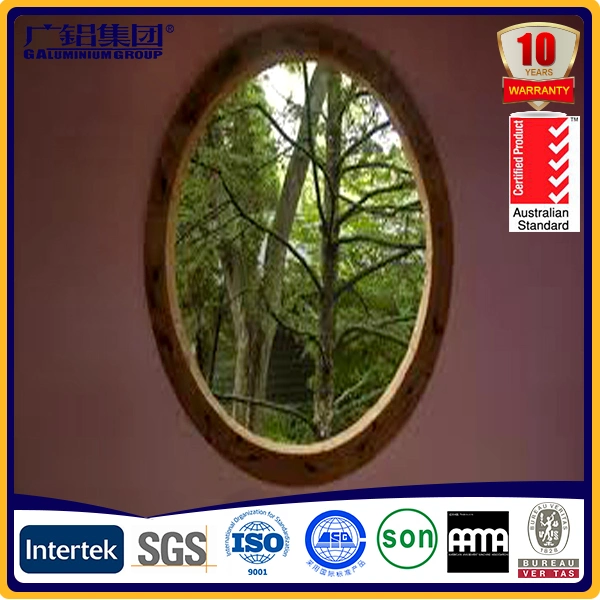 Aluminium Curved Arc Shaped Window