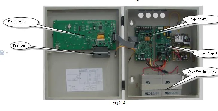 Wall-Mounted Two-Wire Bus System Graphic Color Display Main Board