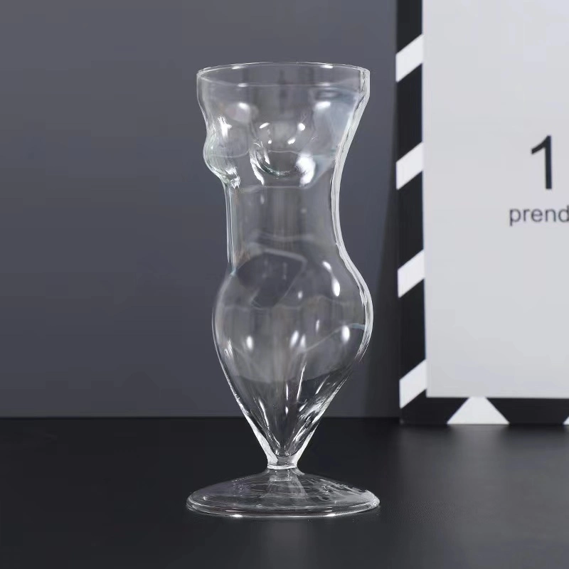 Custom Made Female Body Goblet Woman Body Shape Wine Glass Cup