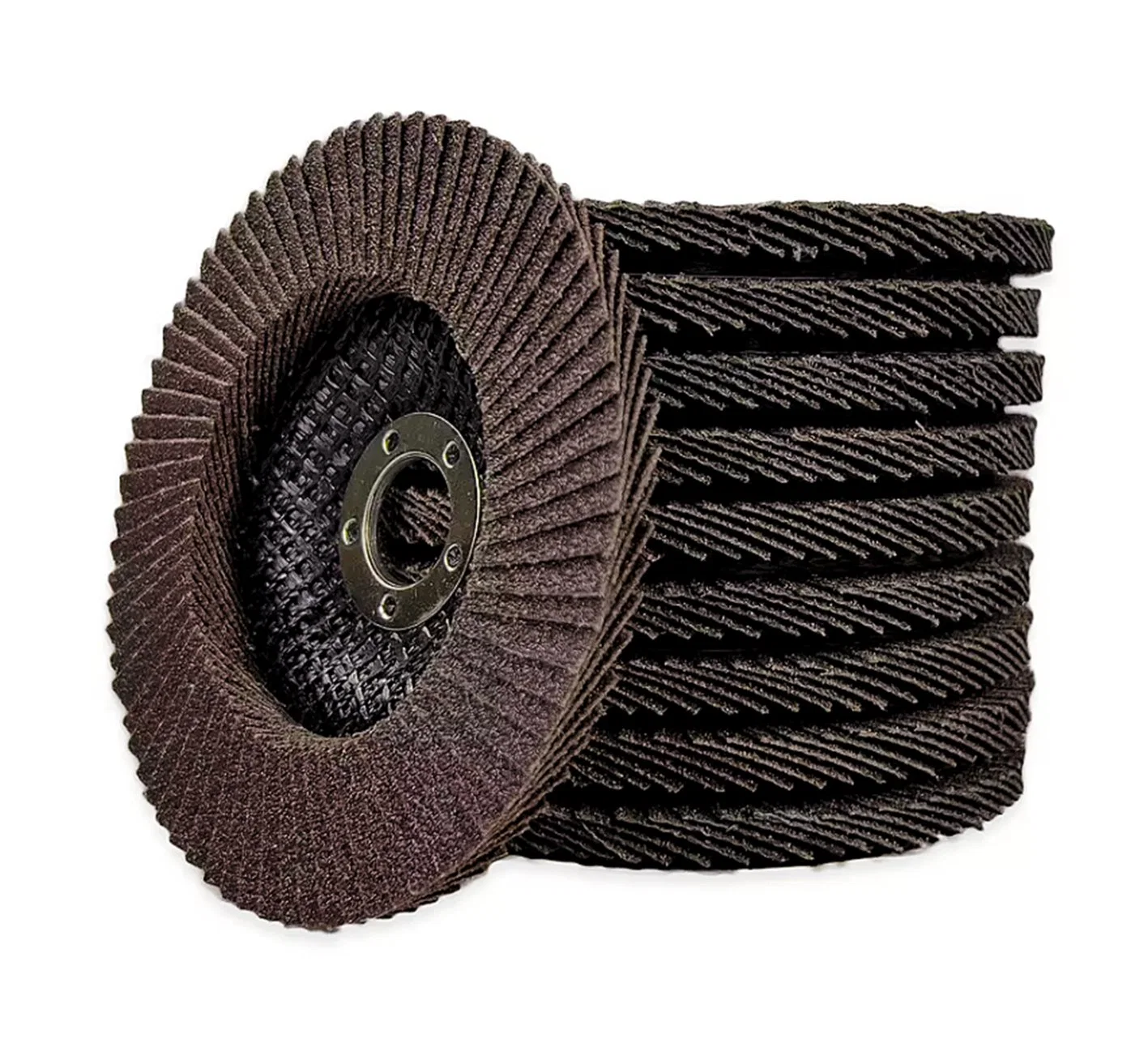 115mm 4.5inch High Quality Flap Disc for Stainless Steel Polishing Basic Customization