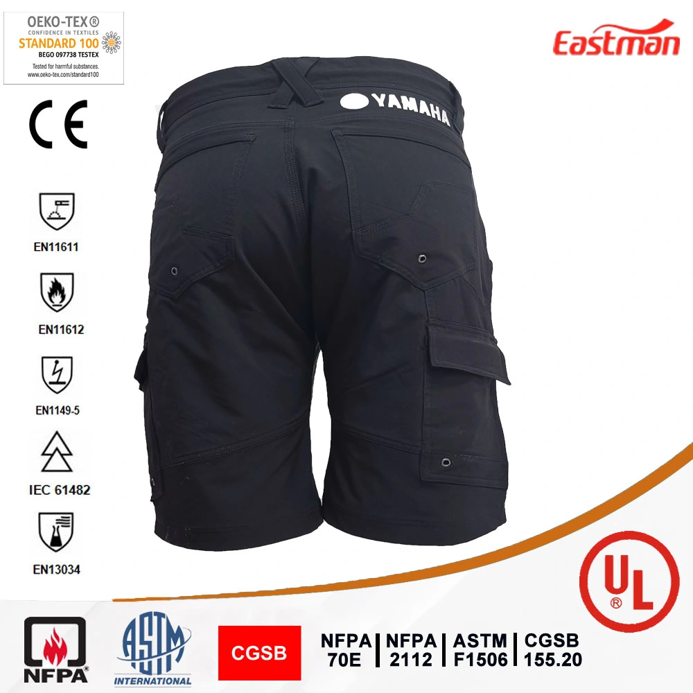 Pantalones cortos de carga Mens bolsillo Multi Deporte Pantalones cortos