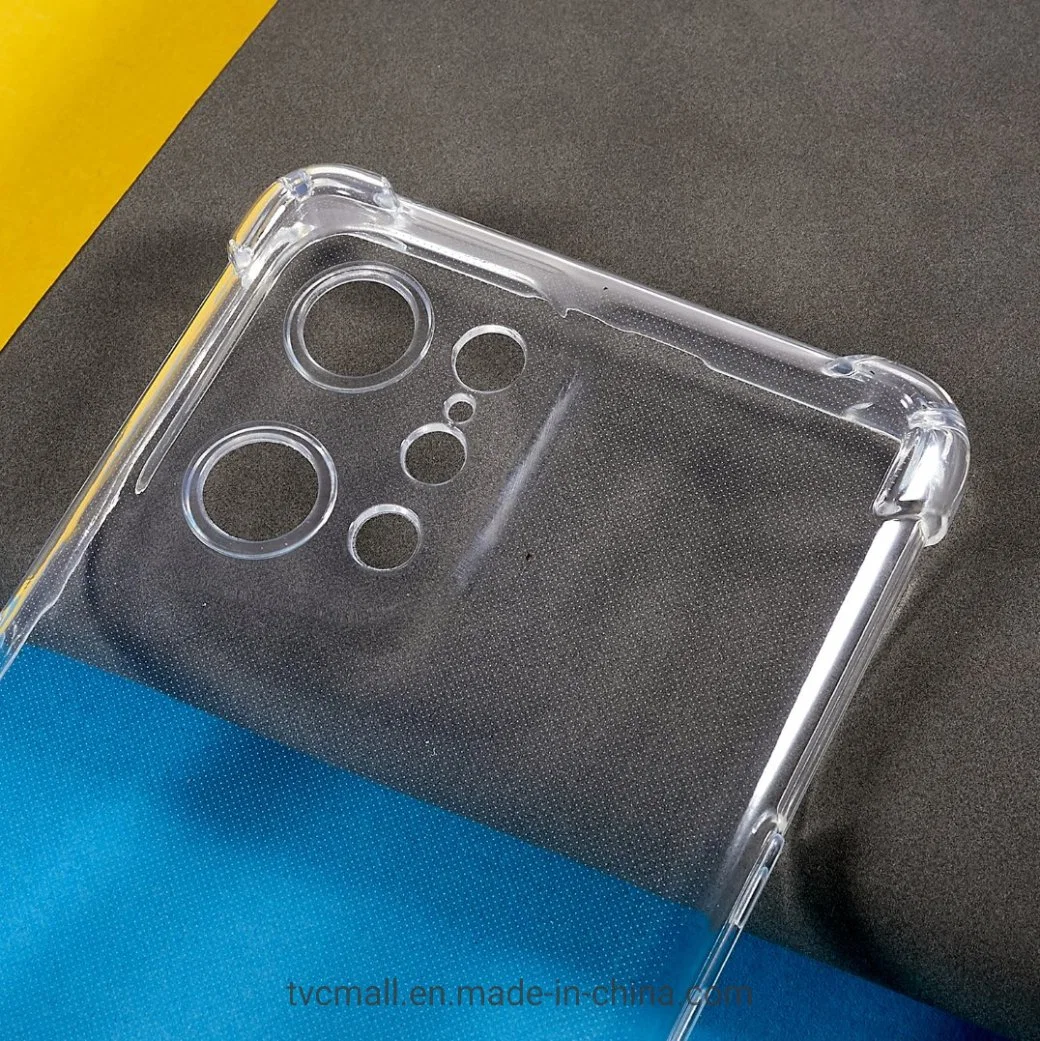 Für Oppo Find X5 Crystal Clear TPU Case 1,5mm verstärkt Telefonabdeckung Mit Abfallsicherer Ecke