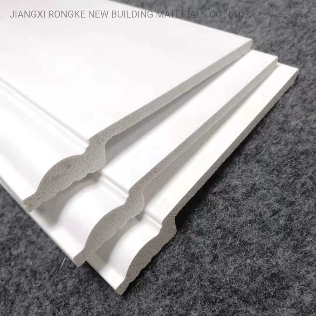 Quick Install Plastic White Skirting Pure Board Baseboard